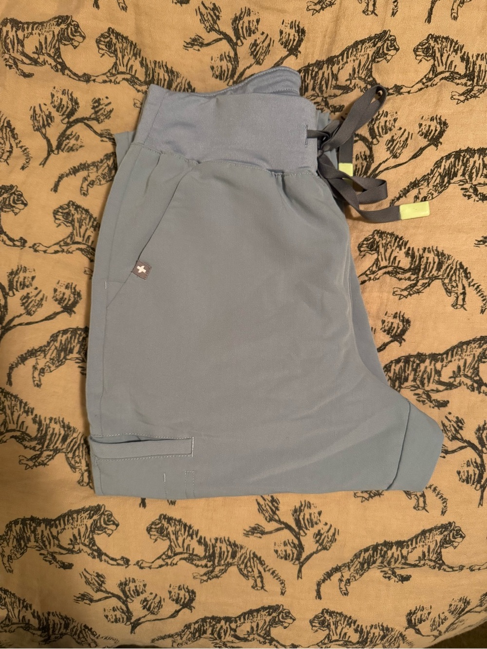 Figs Women's Light Blue Scrub Joggers